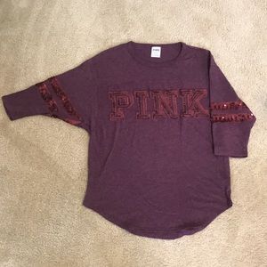 Like New! Victoria Secret PINK Bling shirt
